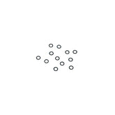 O-Ring, Viton, .145 I.D. X .070 Width, -007; Pkg of 12
